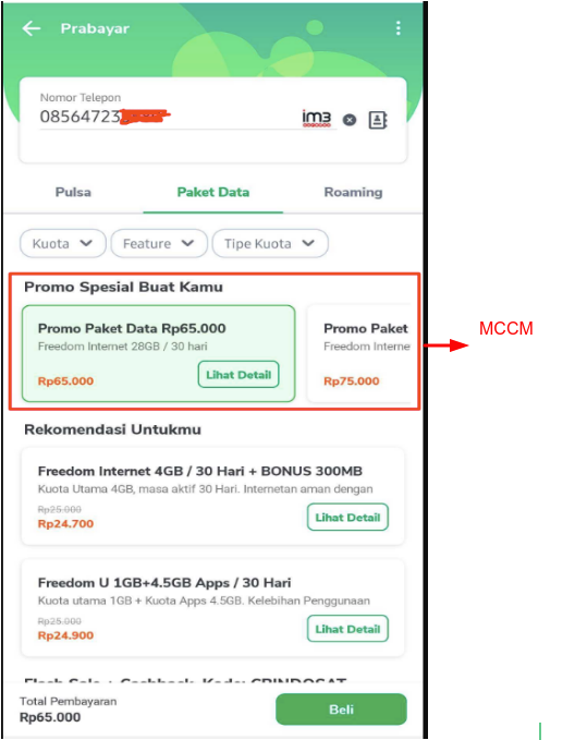 MCCM Example